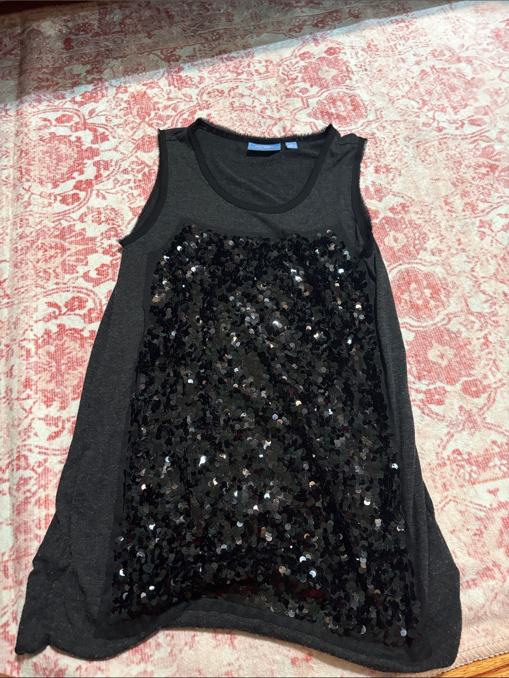 Simply Vera Vera Wang Black Knit Crewneck Top